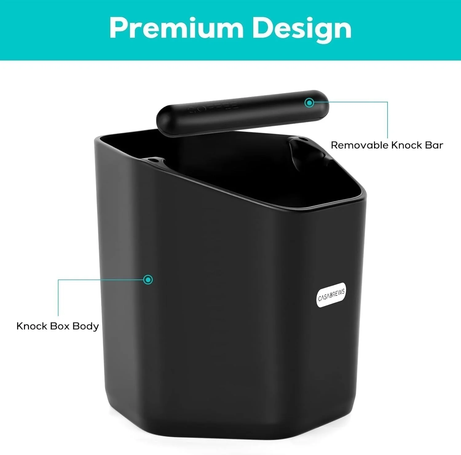 5-Inch Coffee Knock Box - Image 3